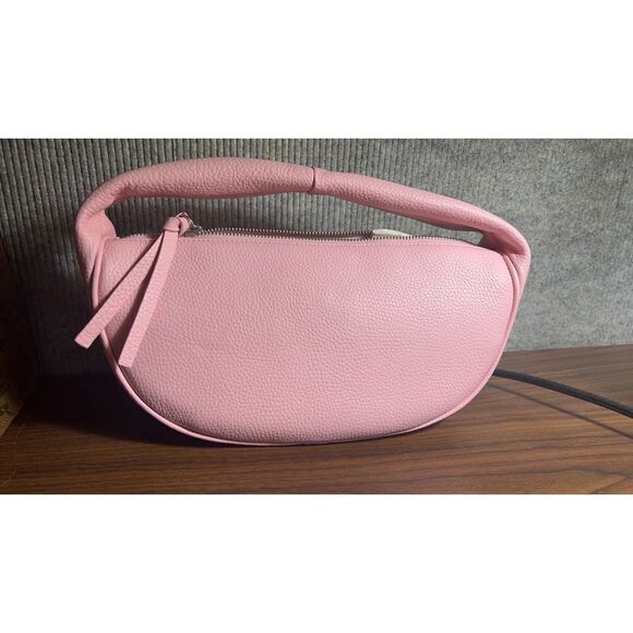 By far cush peony grained leather shoulder bag one size soft pink - Picture 7 of 10